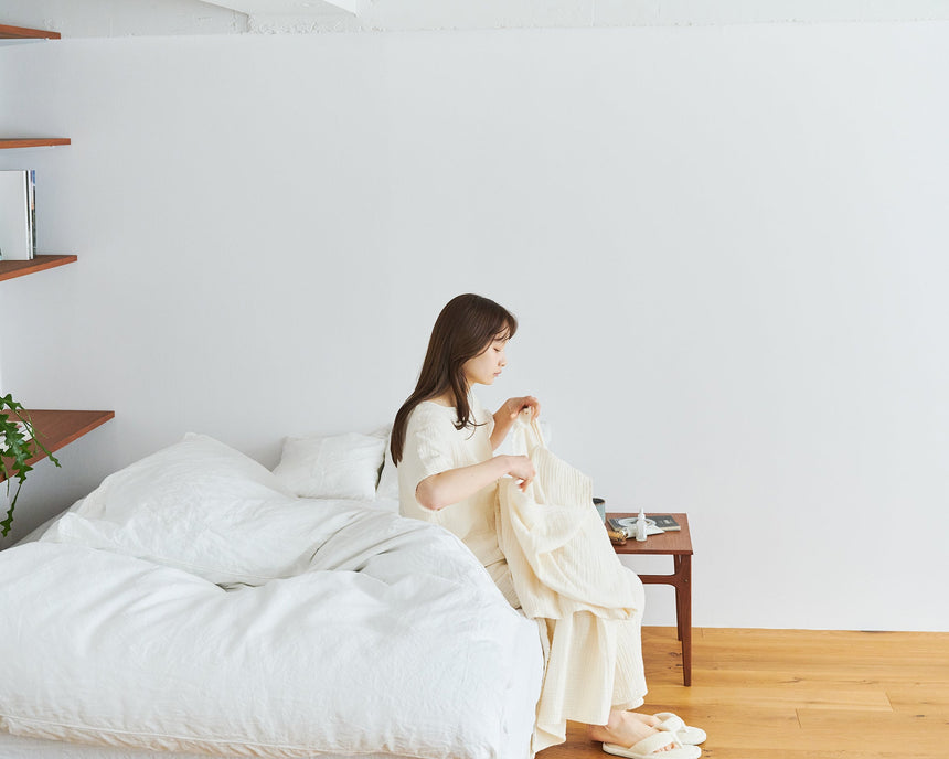 寝苦しい夏の夜もぐっすり！快眠の秘訣はガーゼケットにあり