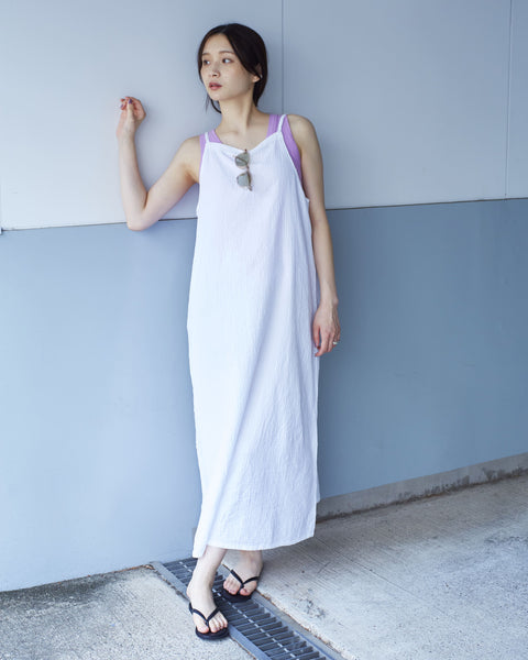 ダブルガーゼのキャミワンピース｜363° - 国産のガーゼ専門ブランド