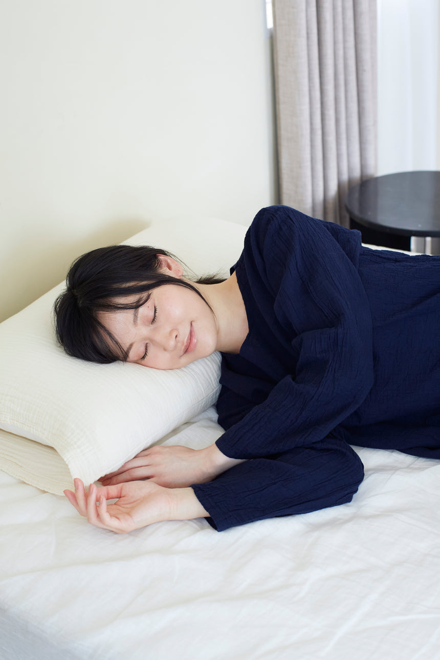 2重ガーゼ長袖Tシャツ
