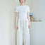 ロングワイドパンツ（2重ガーゼ）