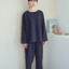 2重ガーゼ長袖Tシャツ