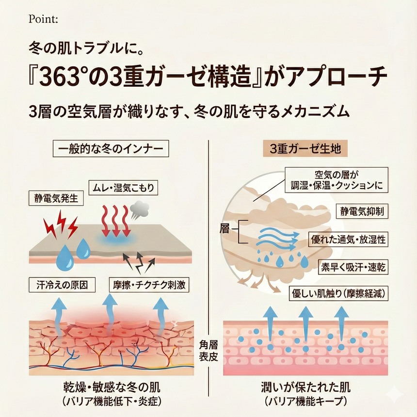 ショート丈長袖Tシャツ